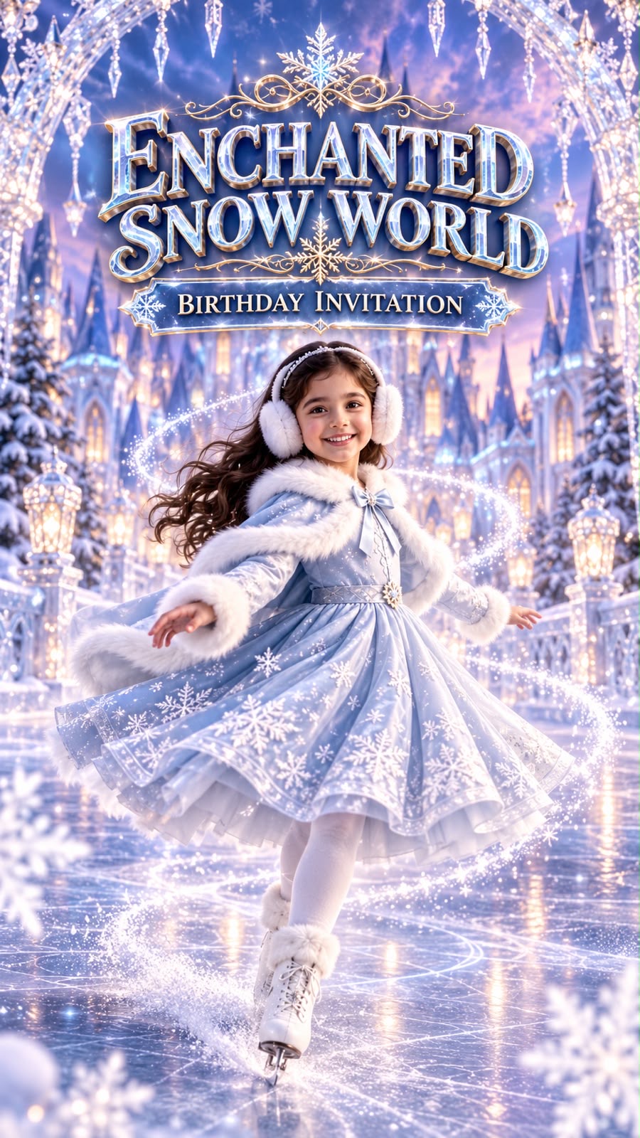 New Birthday Video invitation preview
