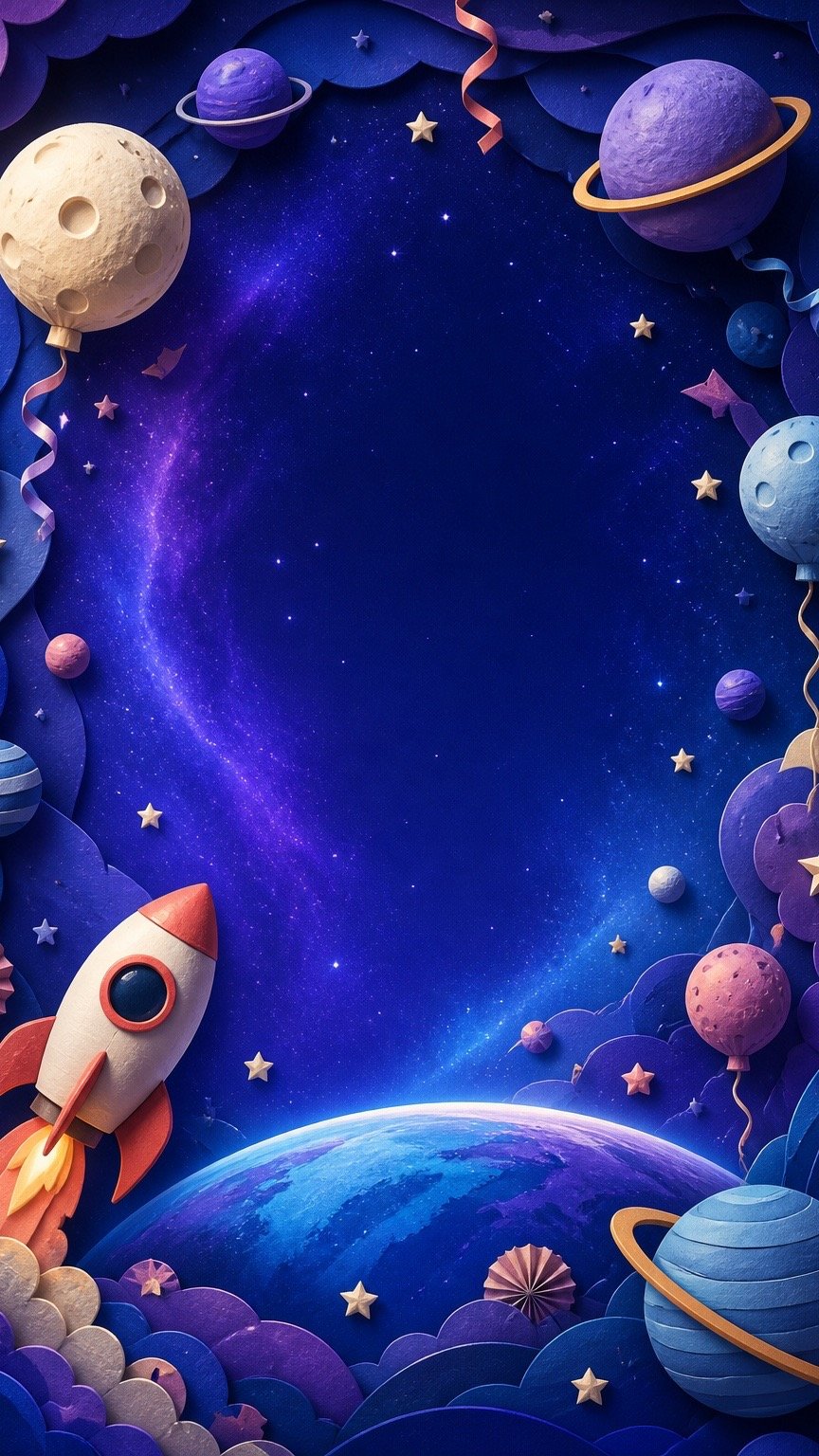 Cosmic Quest invitation