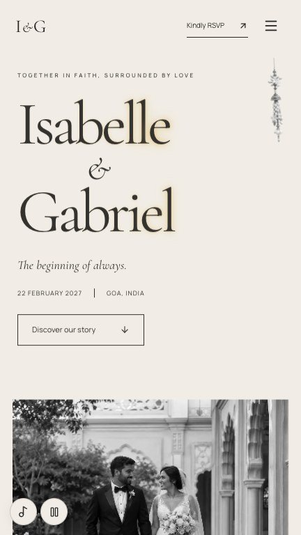 The Modern Heirloom invitation