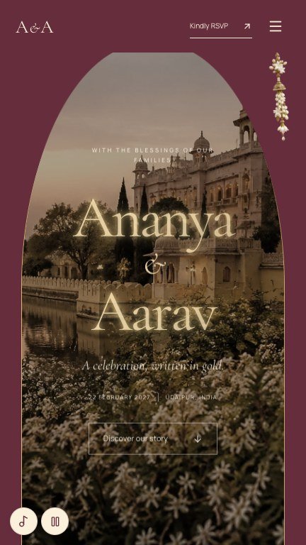 The Royal Courtyard invitation