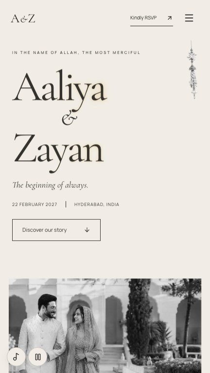 The Modern Heirloom invitation