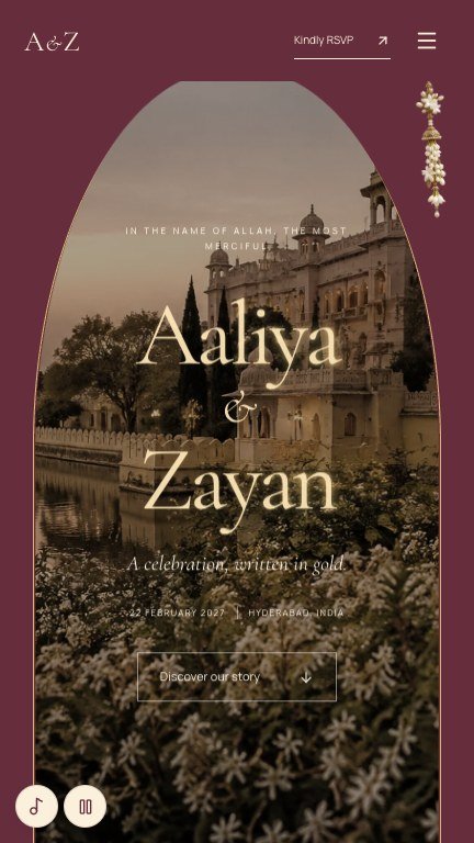 The Royal Courtyard invitation