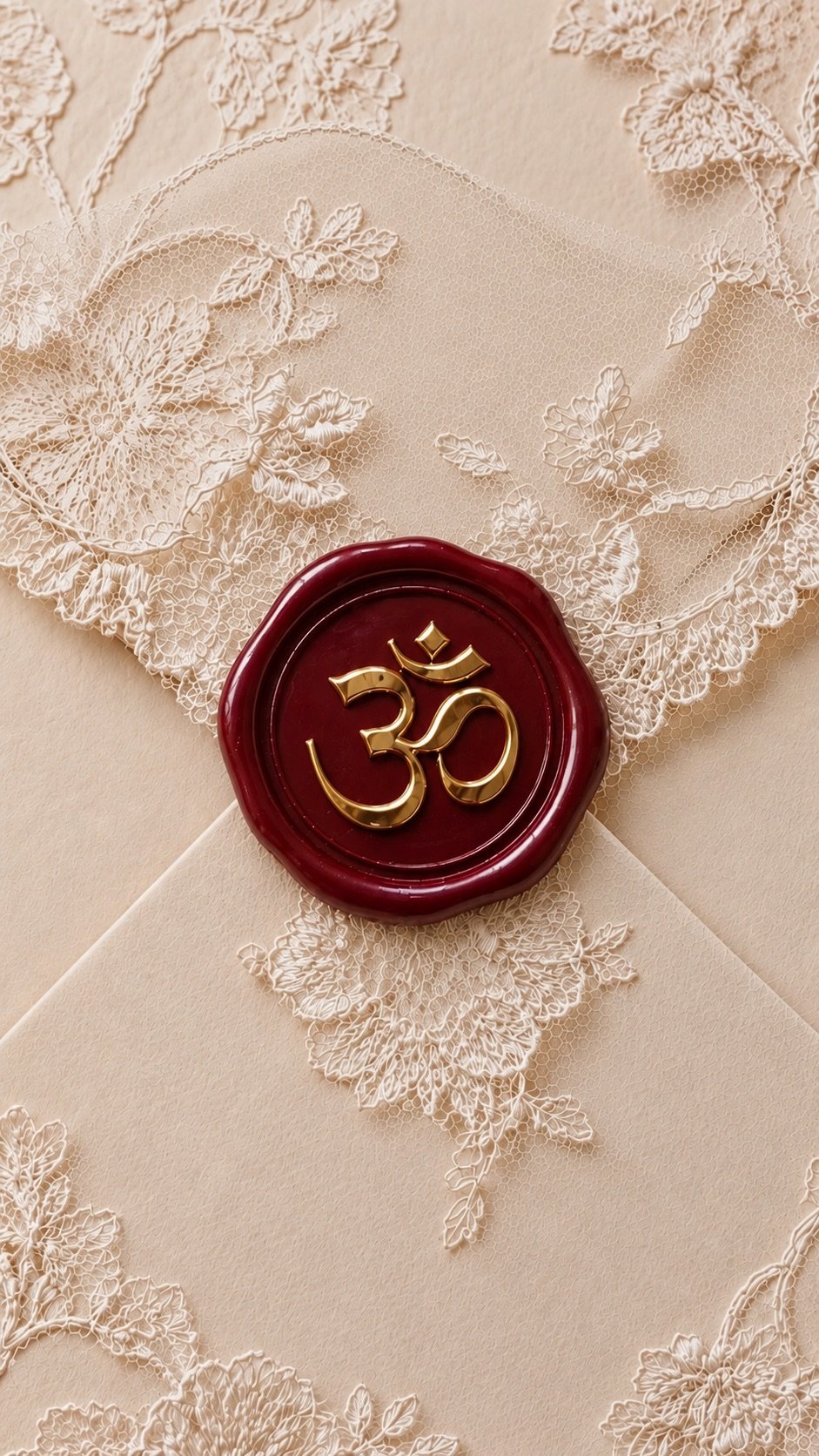 Ivory Bloom invitation