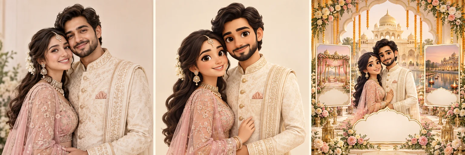 Illustrative couple photograph
